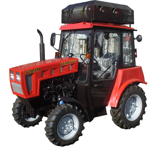 Трактор «BELARUS» 320.4М с газодизельным оборудованием